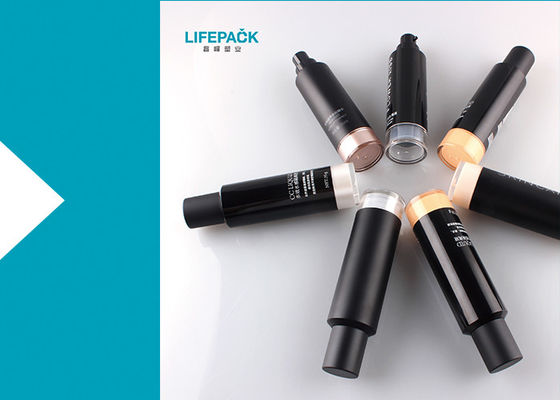 la bomba privada de aire 35ml embotella el cosmético, color modificado para requisitos particulares botella privada de aire vacía de la bomba