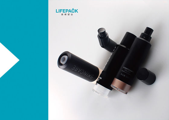 Forma redonda del estilo de la fundación de la bomba de la capacidad vacía plástica coreana de la botella 35ml