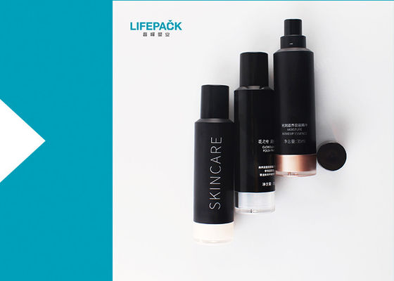 Botella de la loción de la bomba de la pared externa del ABS, botellas vacías del dispensador de la bomba para el suero del ojo