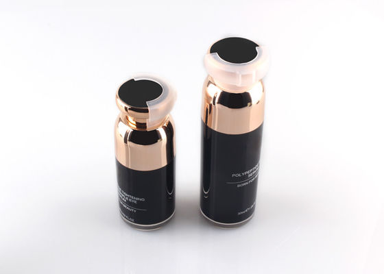 La botella de acrílico que empaqueta, apretón de la loción del casquillo del tamaño del viaje embotella el tipo privado de aire