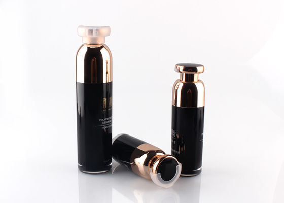 El estilo coreano 50ml vacia tamaño del viaje de la botella de la loción con la cubierta sanitaria del PE